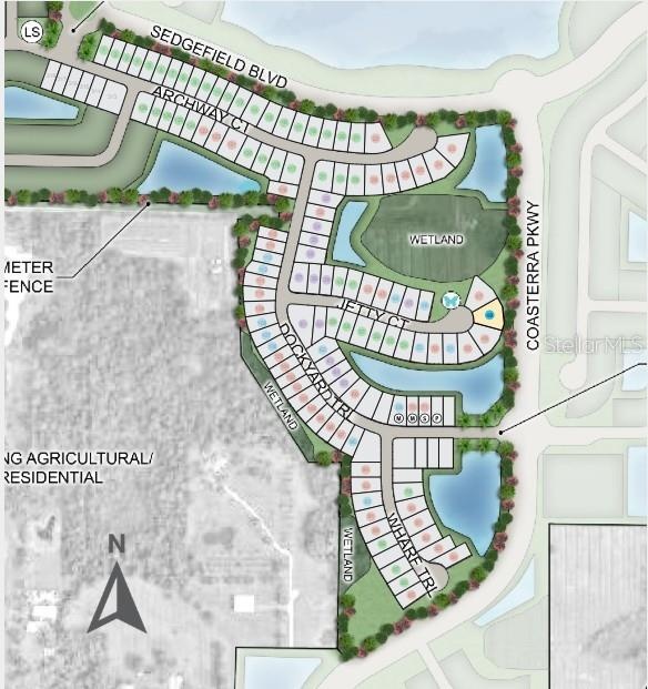 Palms at Coasterra Community Sitemap