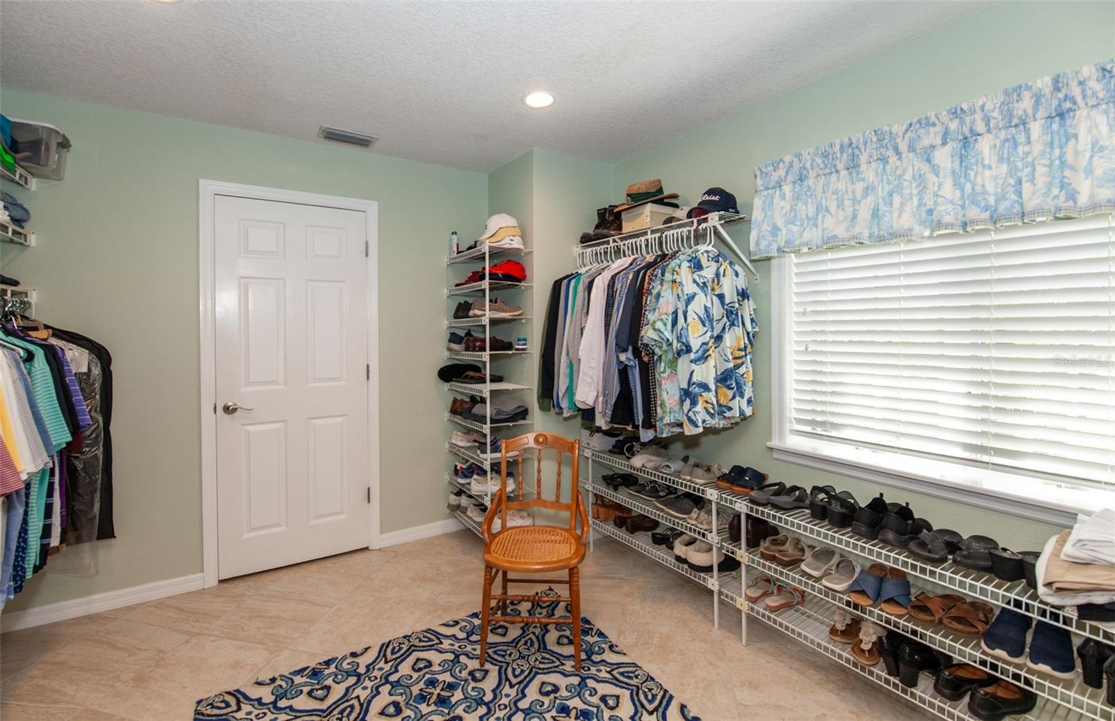 The walk-in closet has a closet too !!!