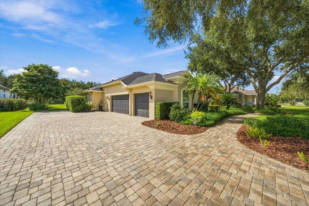Updated paint refreshes the home's interior and exterior.