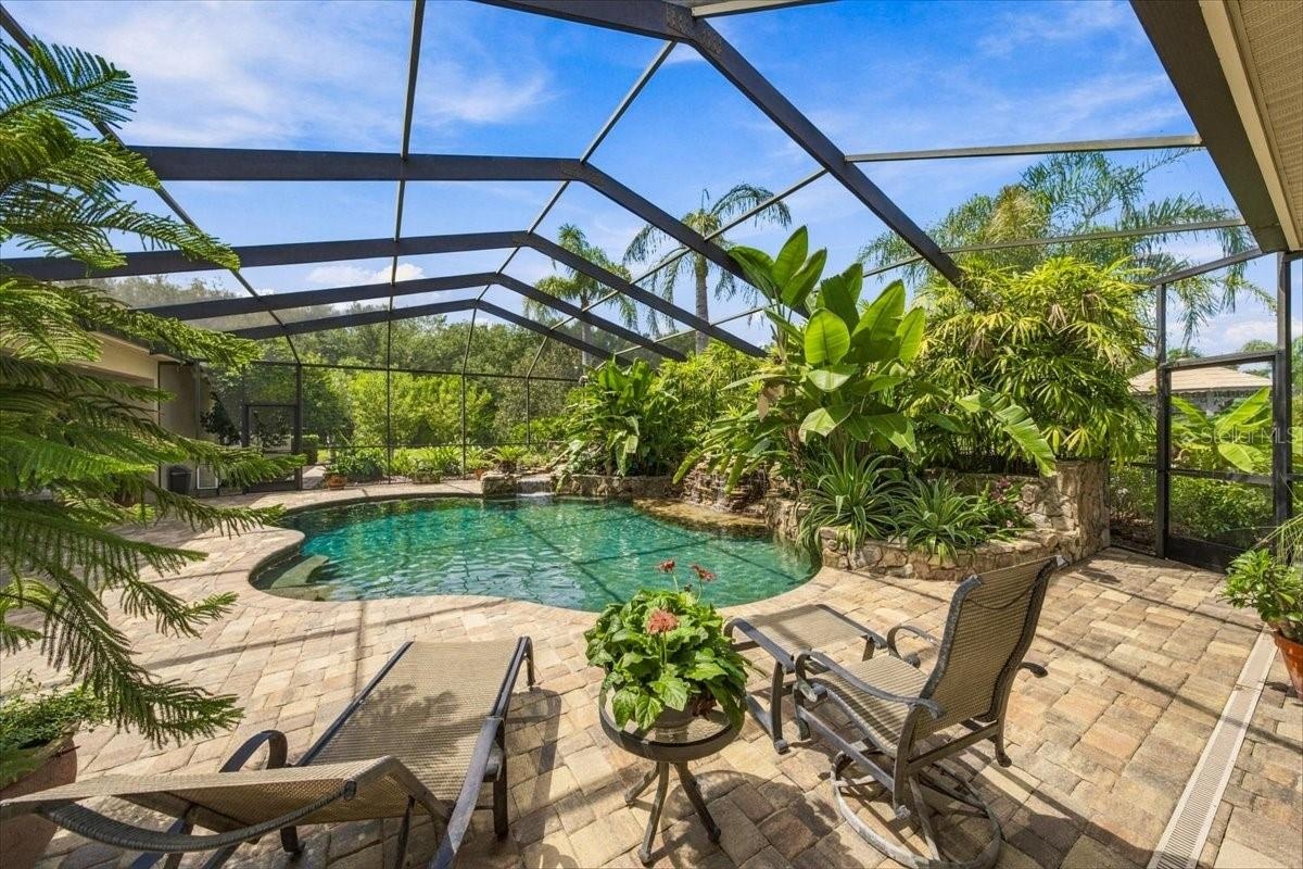 Fully fenced .66-acre property provides privacy and generous outdoor space.