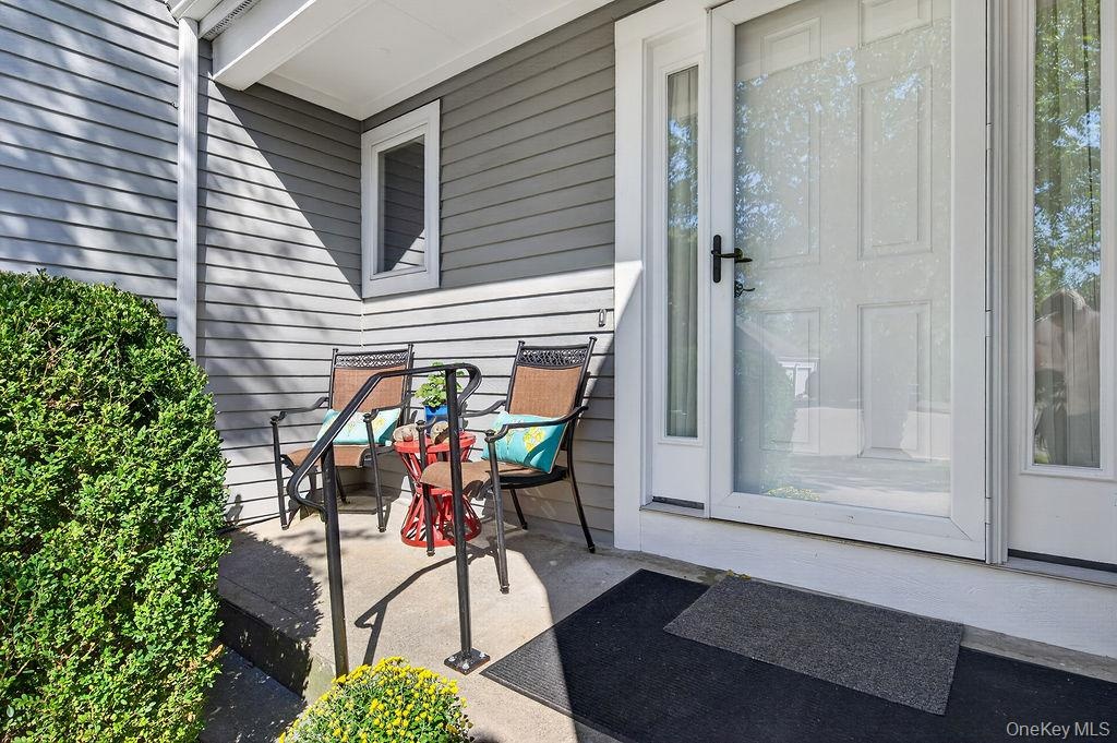 A welcoming front porch