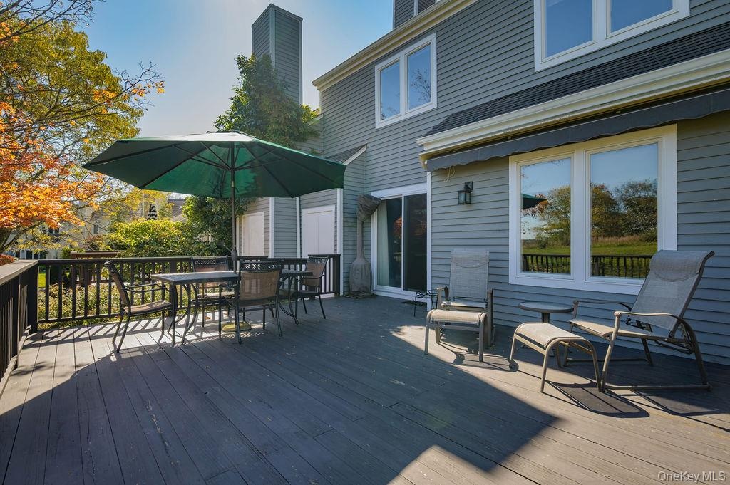 A great space for entertaining or just relaxing and taking in the views