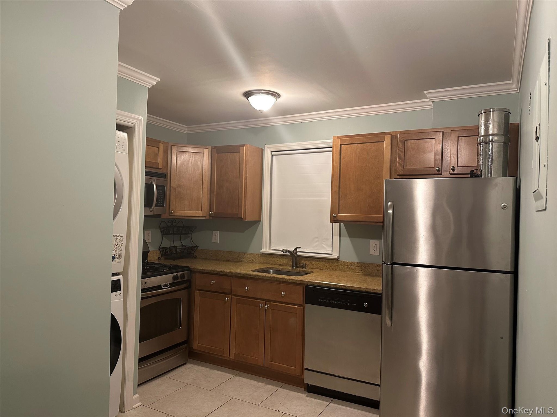 Unit 2 - Kitchen with in-Unit Washer & Dryer