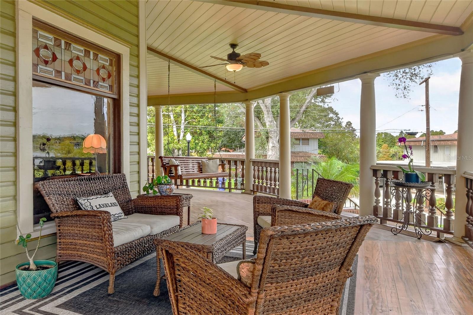 Wrap around porch