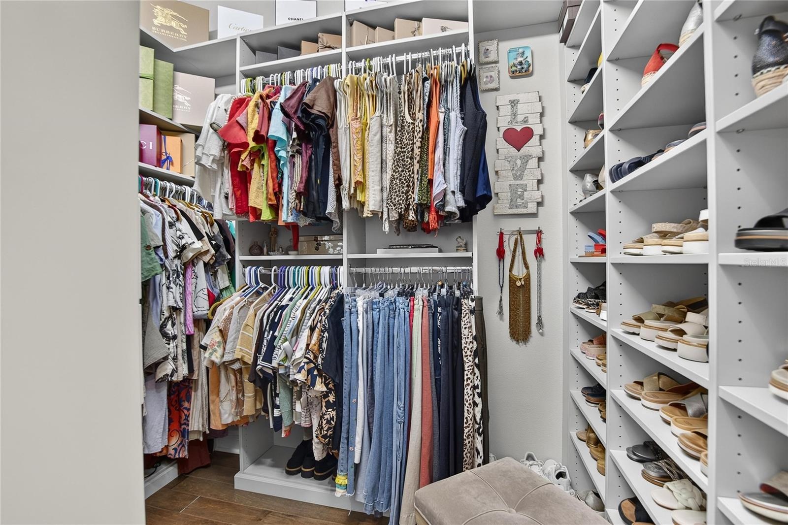 Dual Primary Bedroom Walk-In Closets