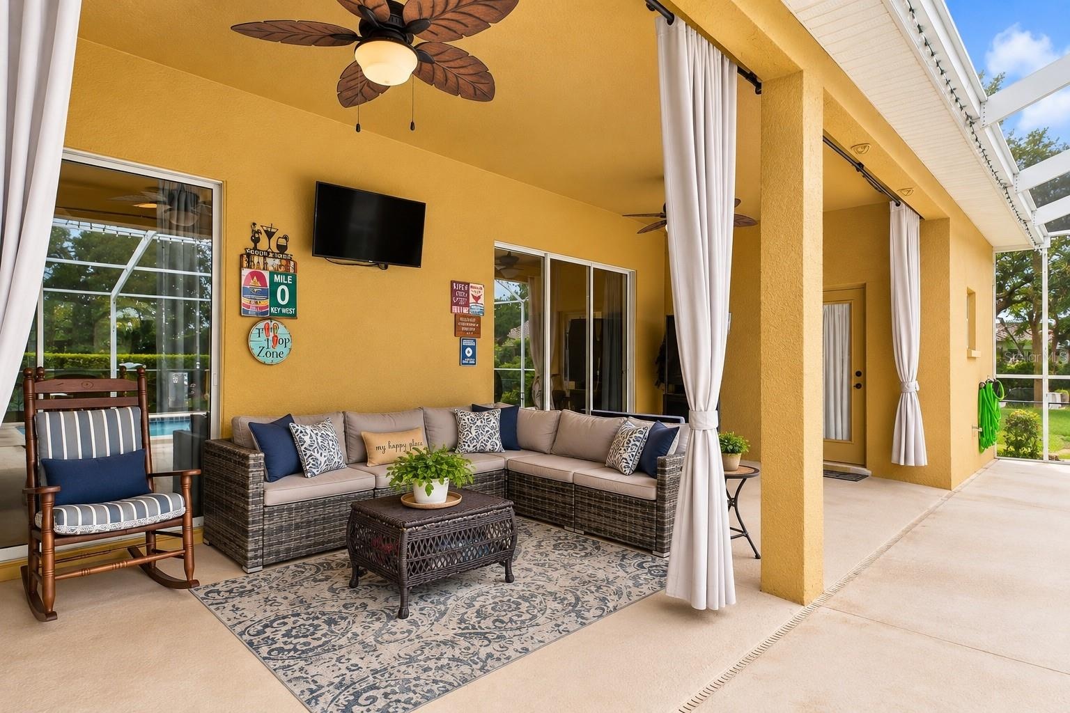 Covered lanai