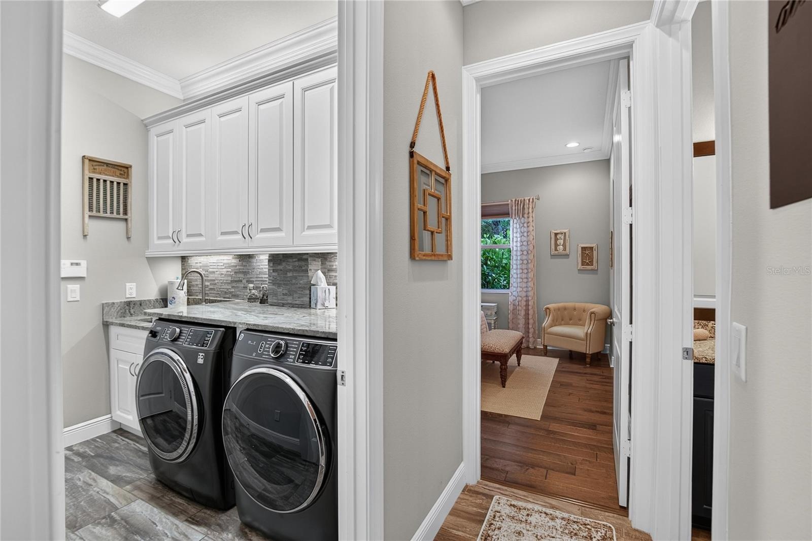 Interior Laundry Room View