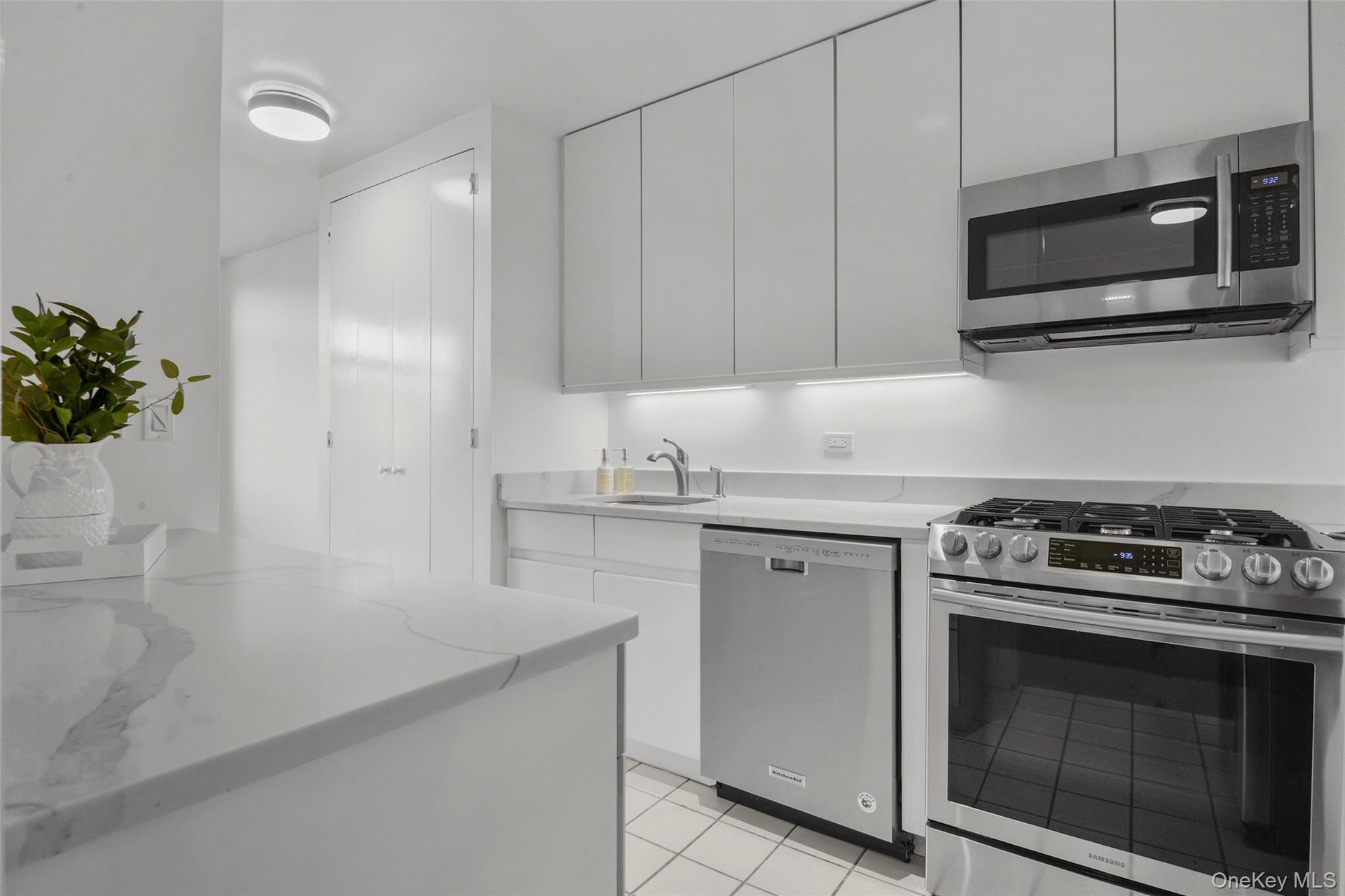 Cabinetry reaches Ceiling for Additional Storage