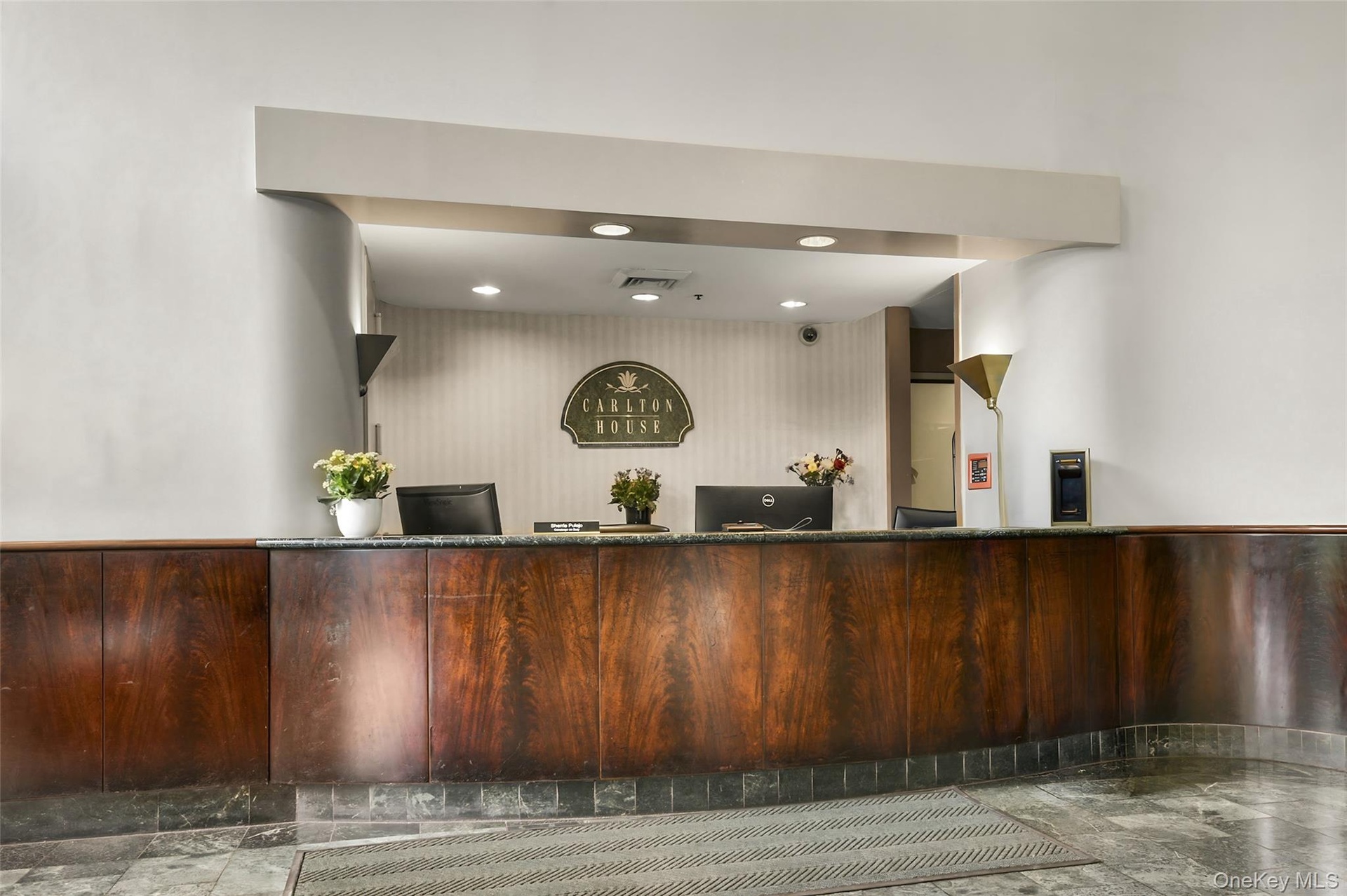 Concierge Desk for Greeting Guests and Residents
