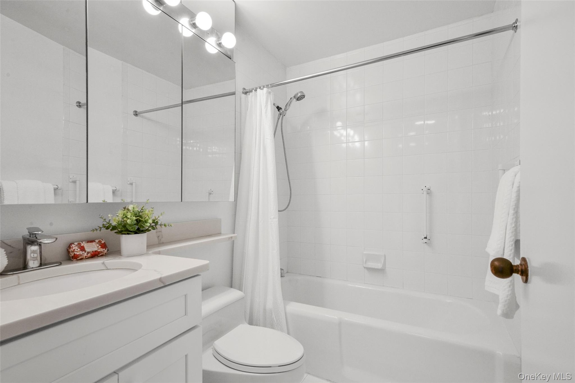 Updated Bathroom - Neutral and White