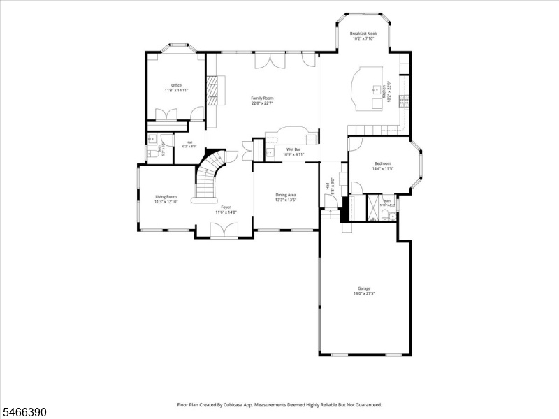 First floor floor plan