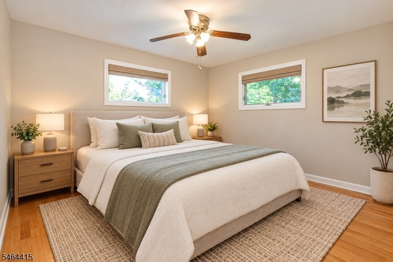 Bedroom Virtually staged