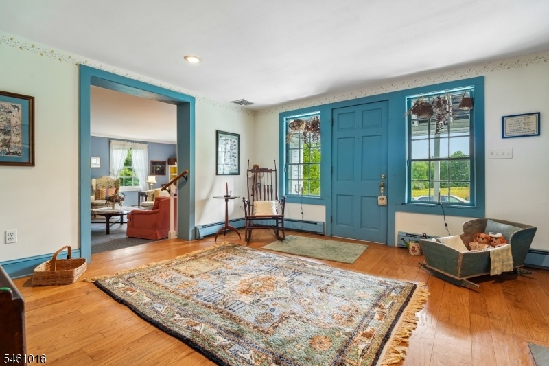 spacious hallway