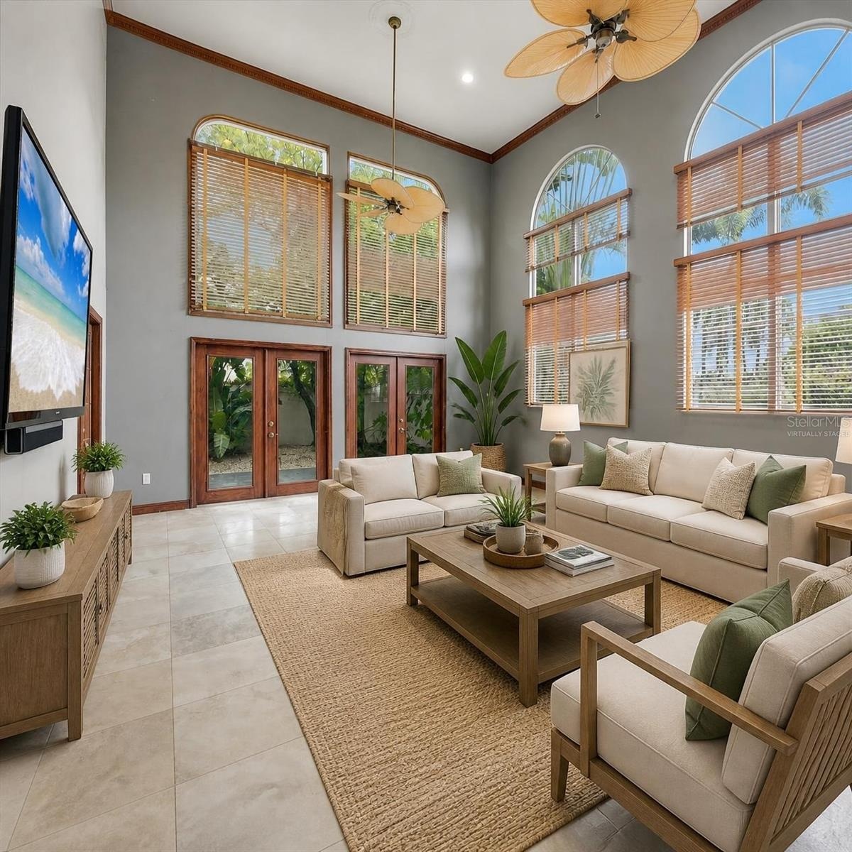 Living Room - Virtually Staged