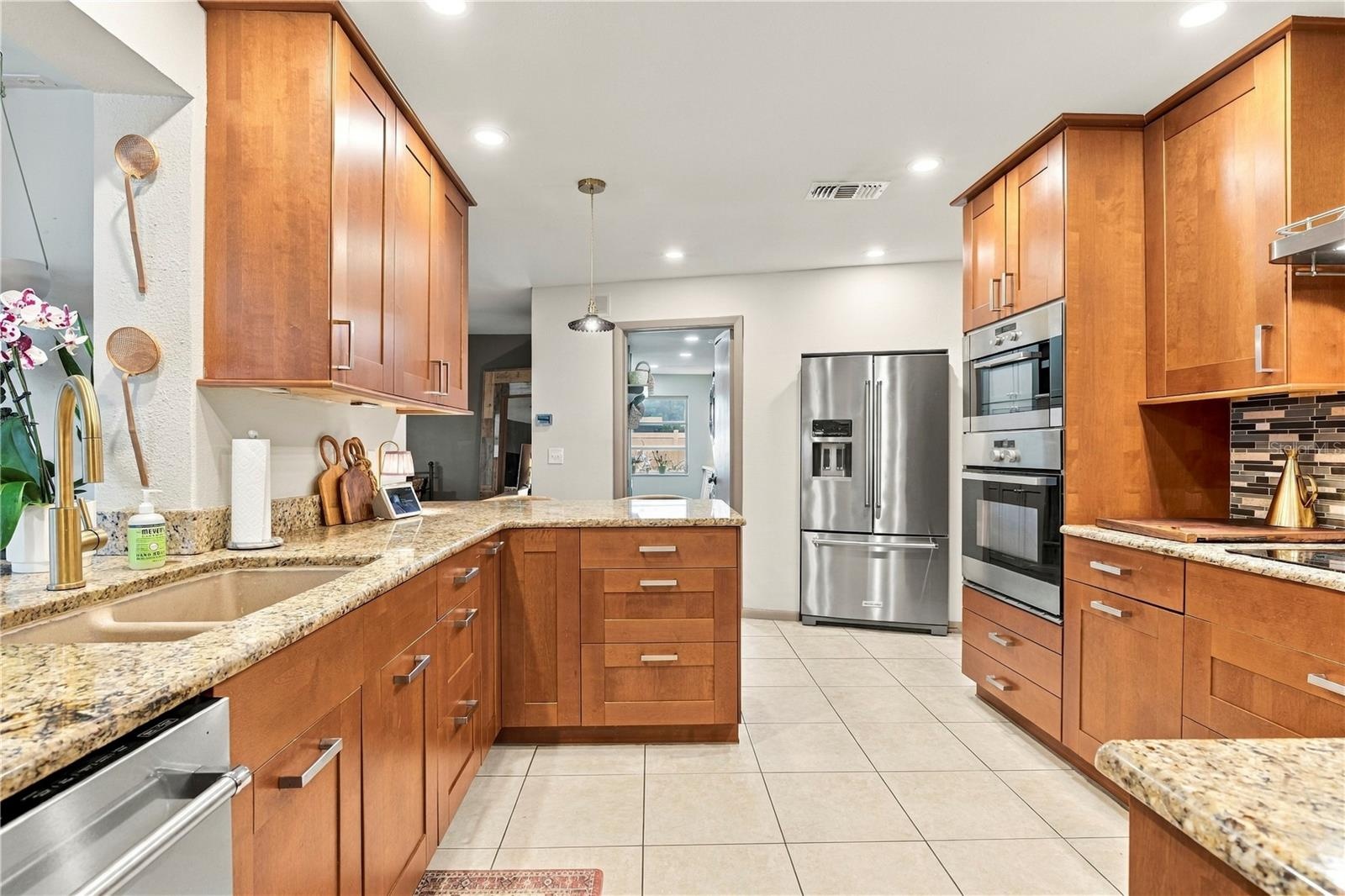 Kitchen from dining room
