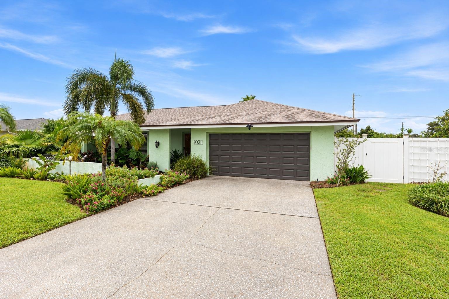 Front driveway