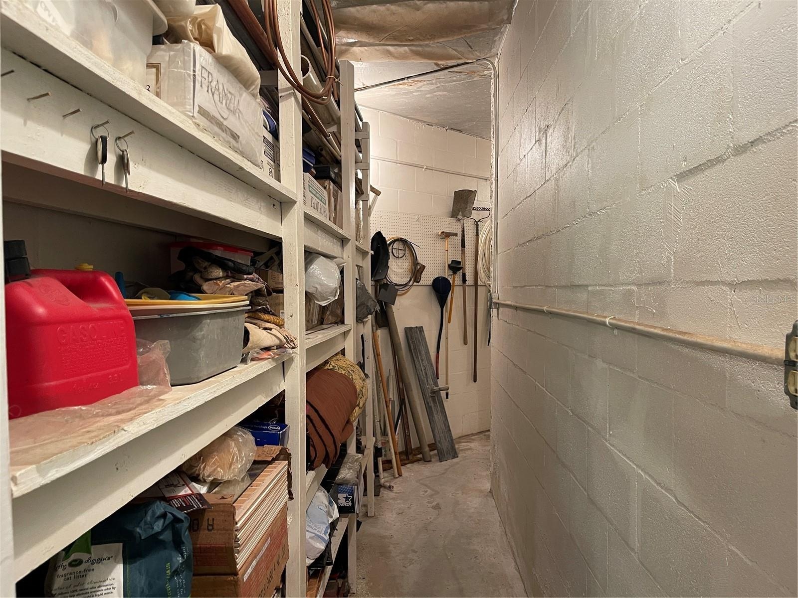 This utility room on the first floor is approximately 289 sq ft.