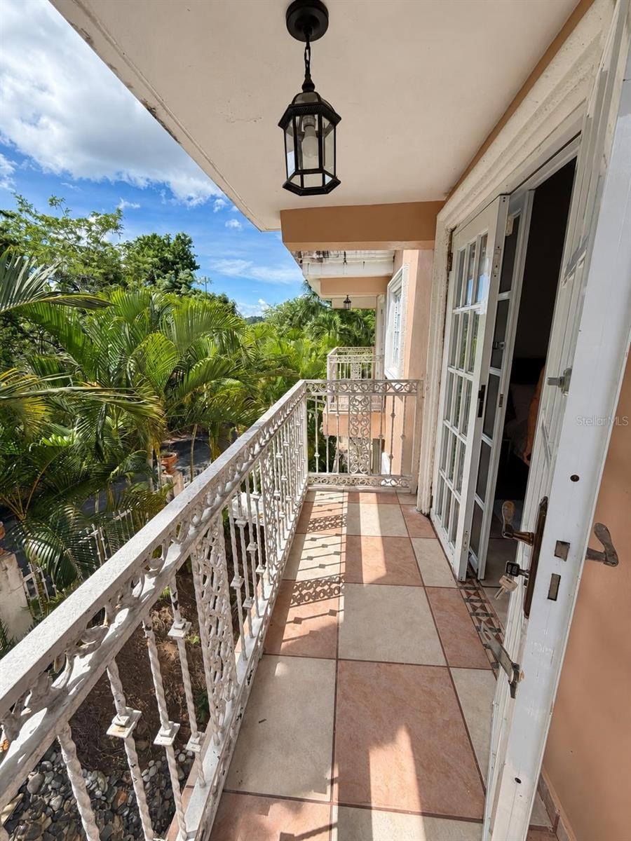 master room and 2nd bedroom balconies
