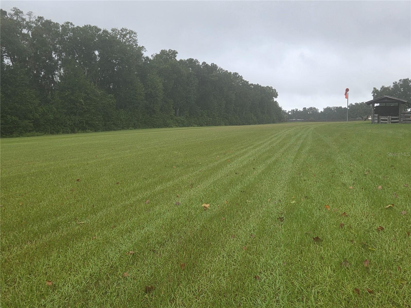 2500 ft grass runway facing North