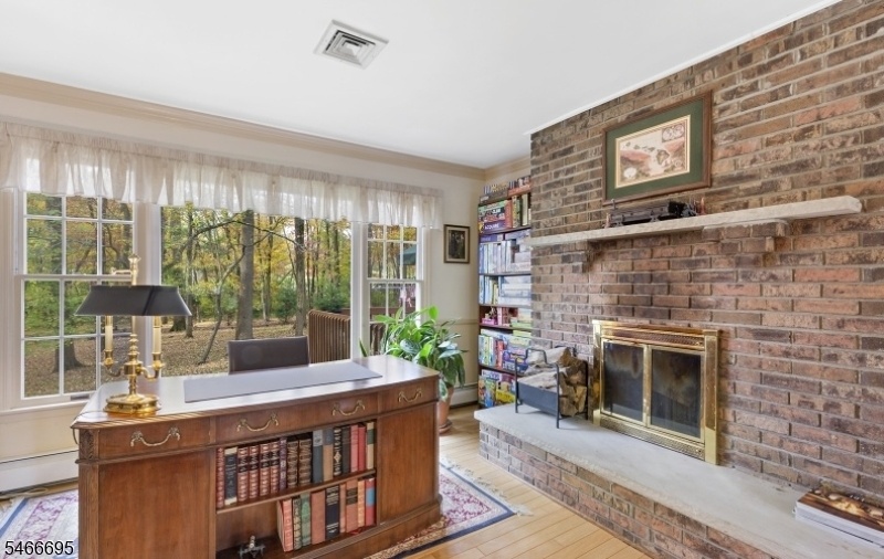 Wood Burning Fireplace