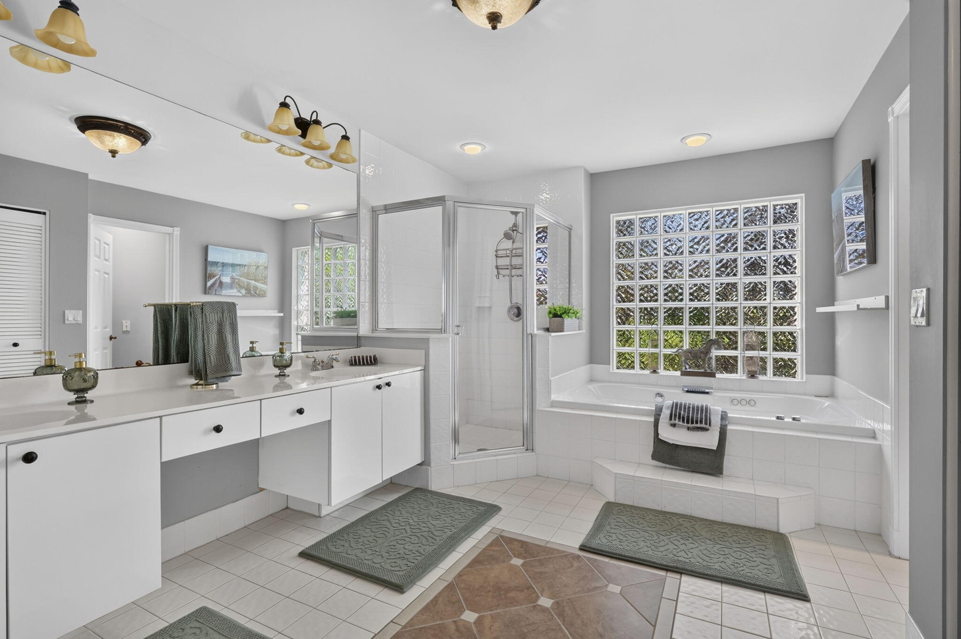 Master bathroom
