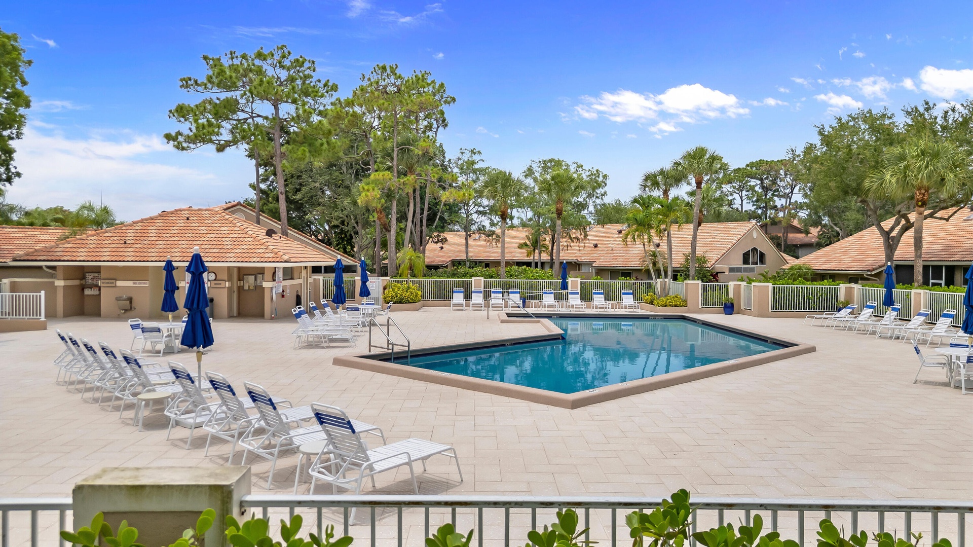 Just Steps to the Recently Renovated Community Heated Pool