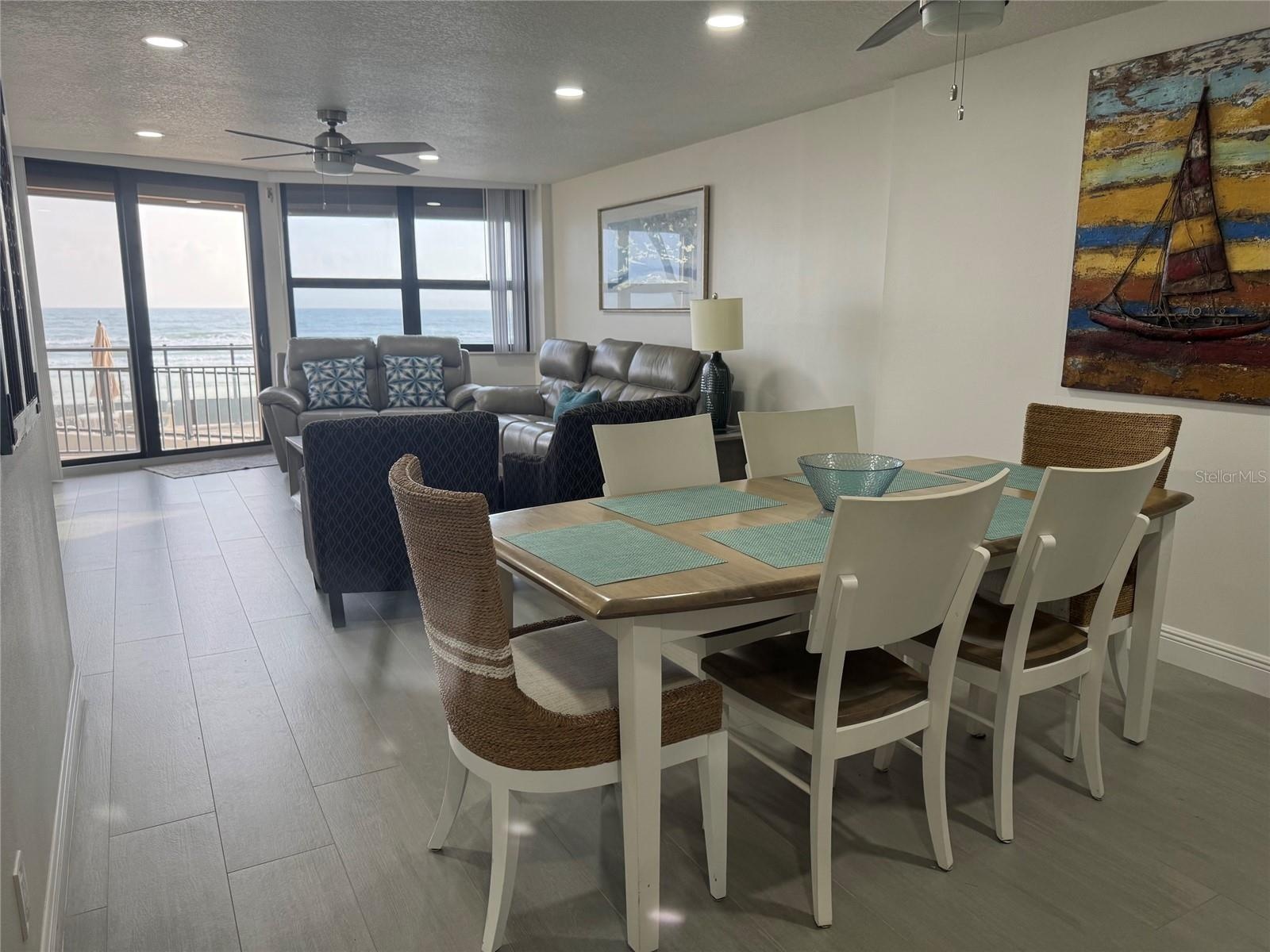 Dining area and Living Room