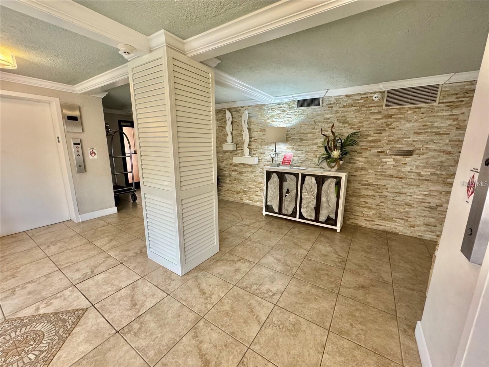 Professionally Decorated Lobby