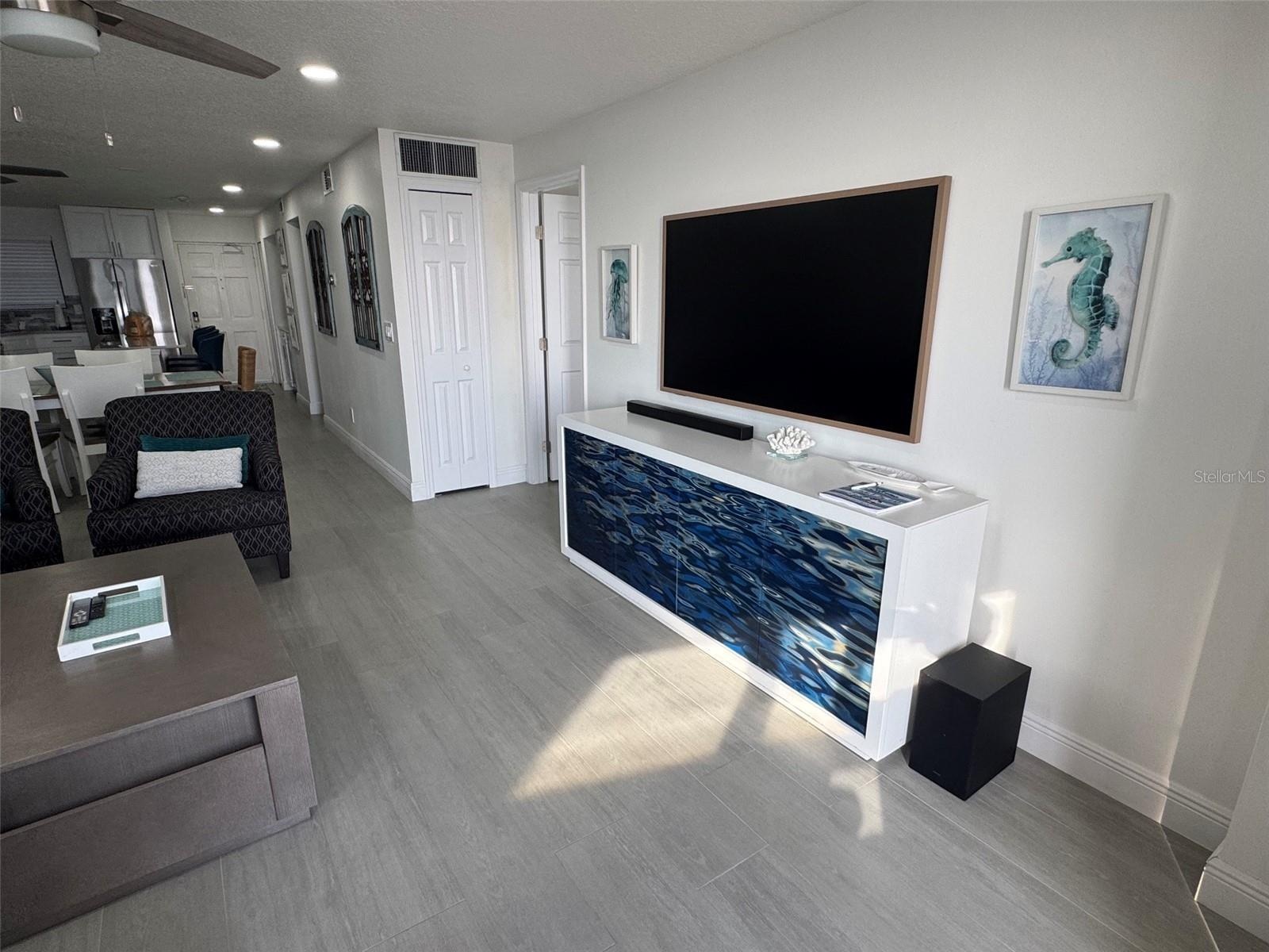 Living Room with TV
