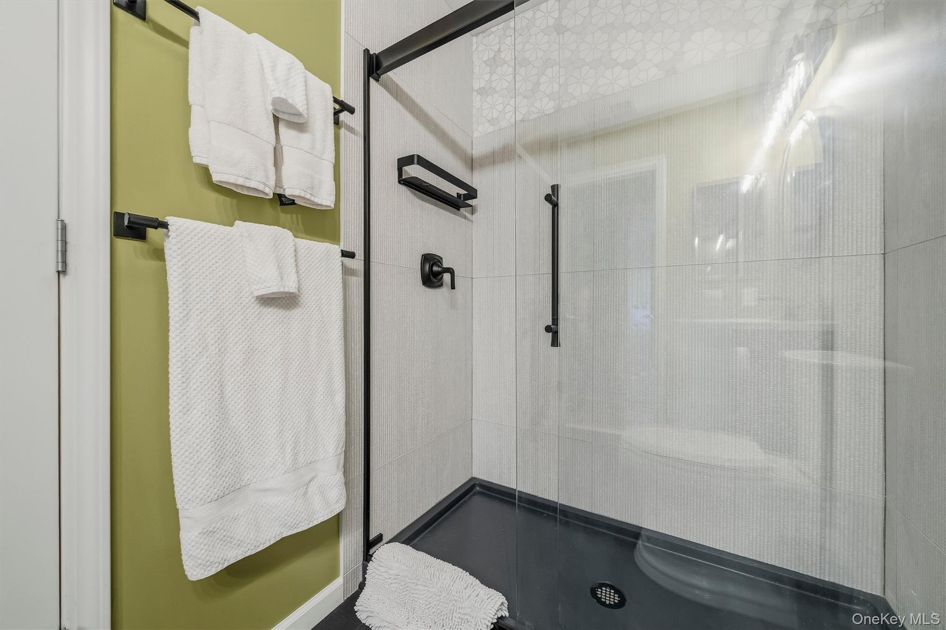 Decorated in custom palettes with matte black accents.