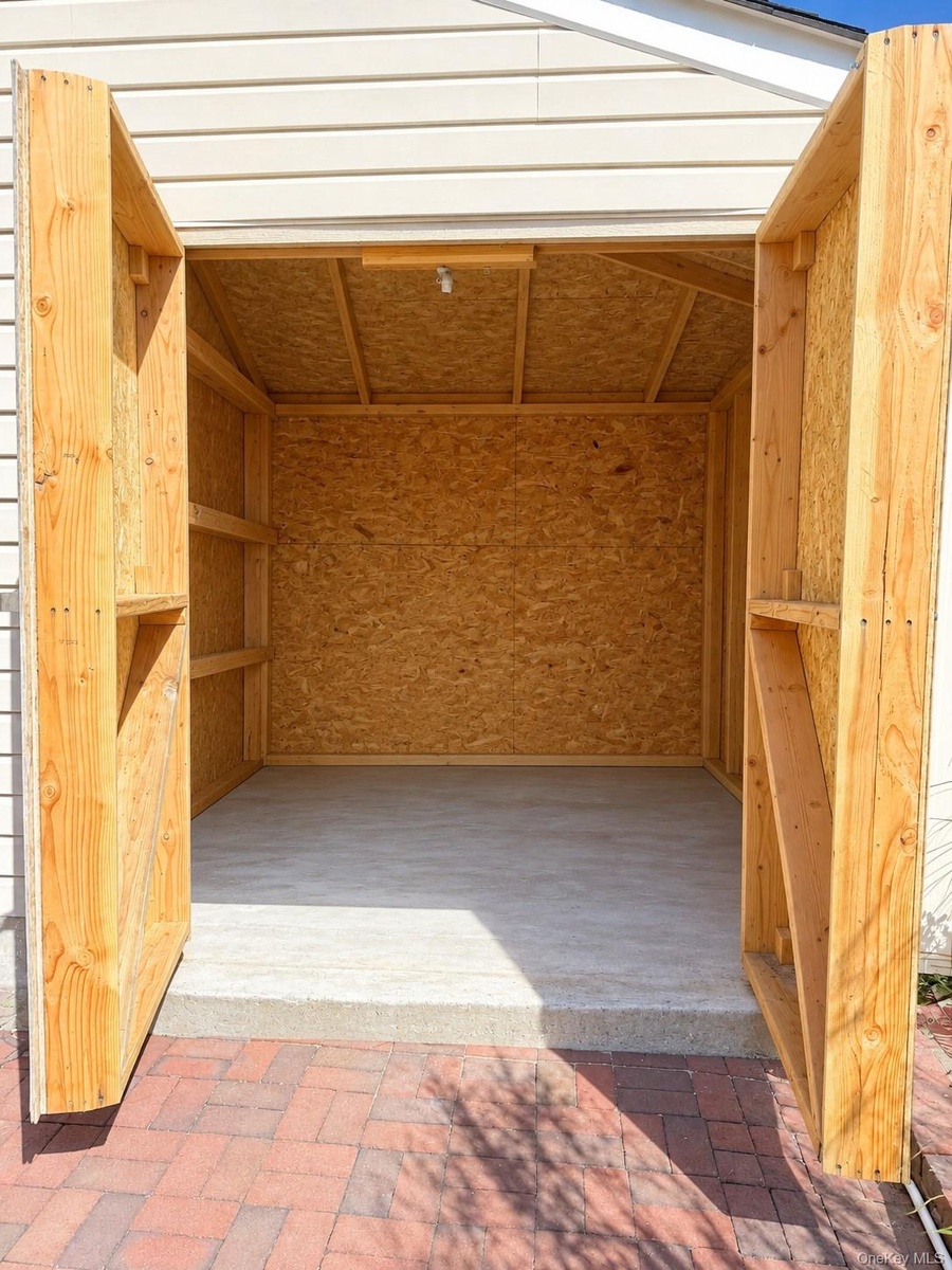 Outside Shed attached