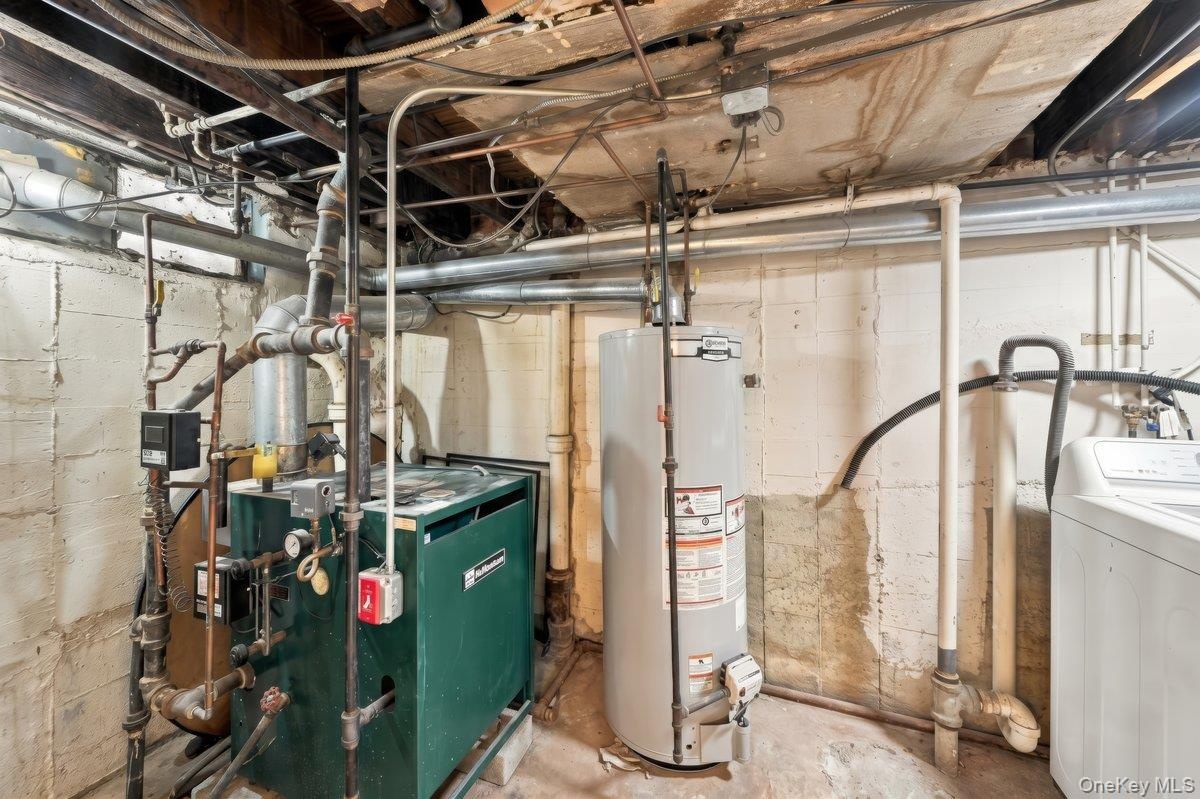 Boiler room basement