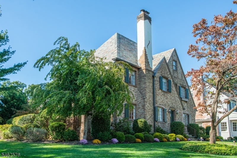 front of the house