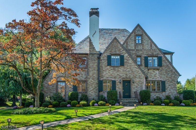 front of the house