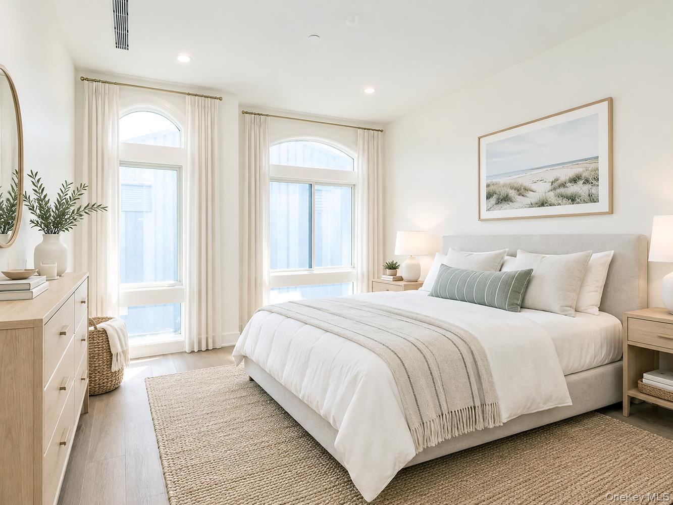 Virtually Staged Bedroom.