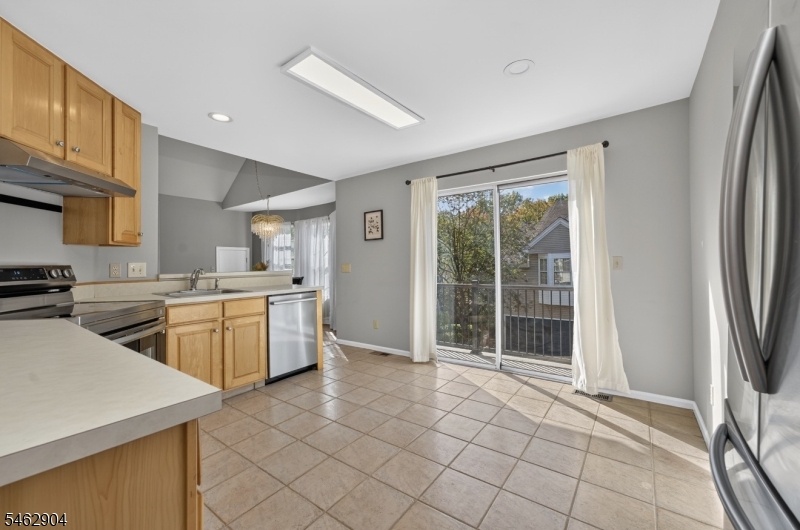 Kitchen with Balcony