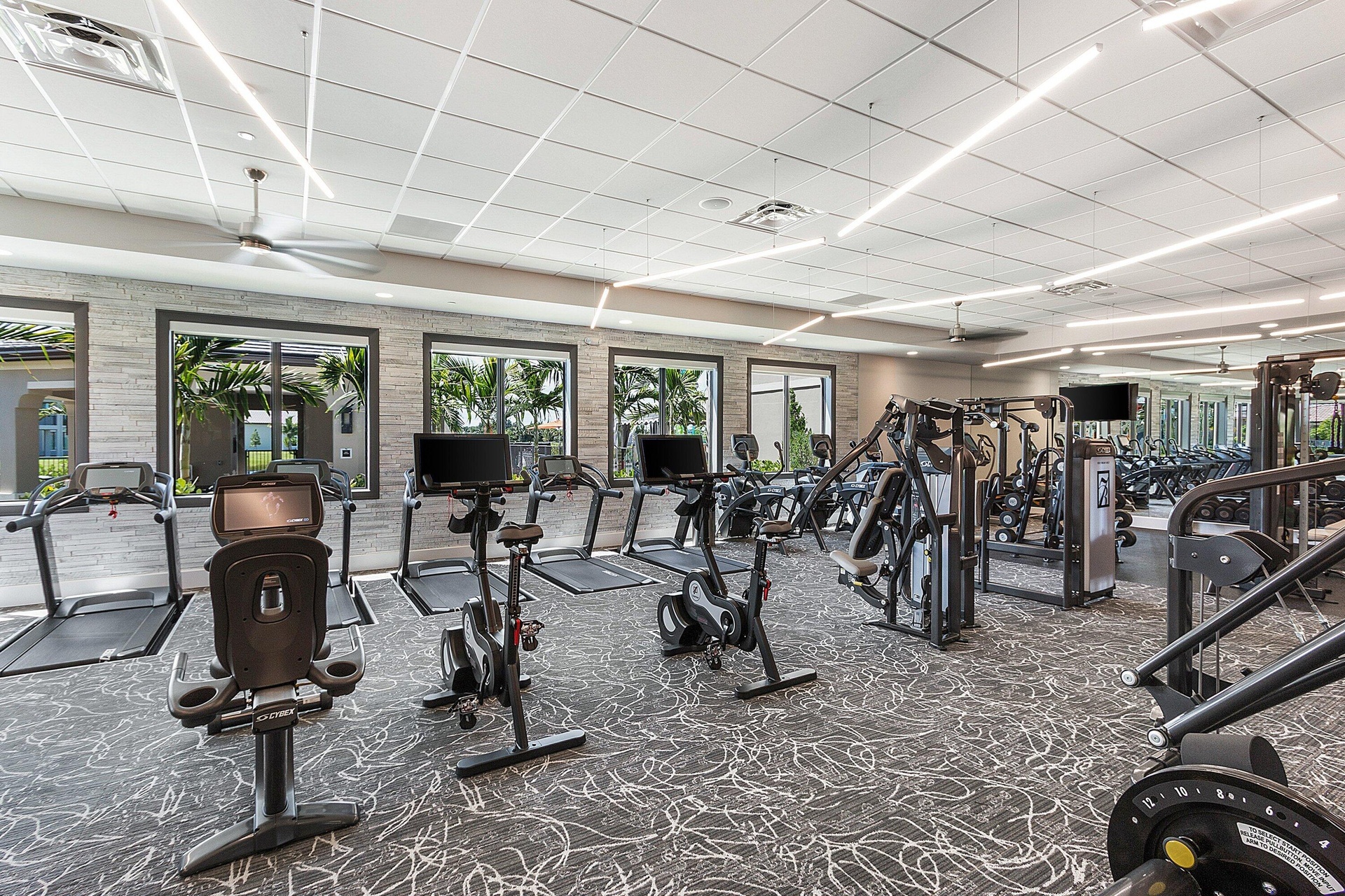 State of the art Fitness center