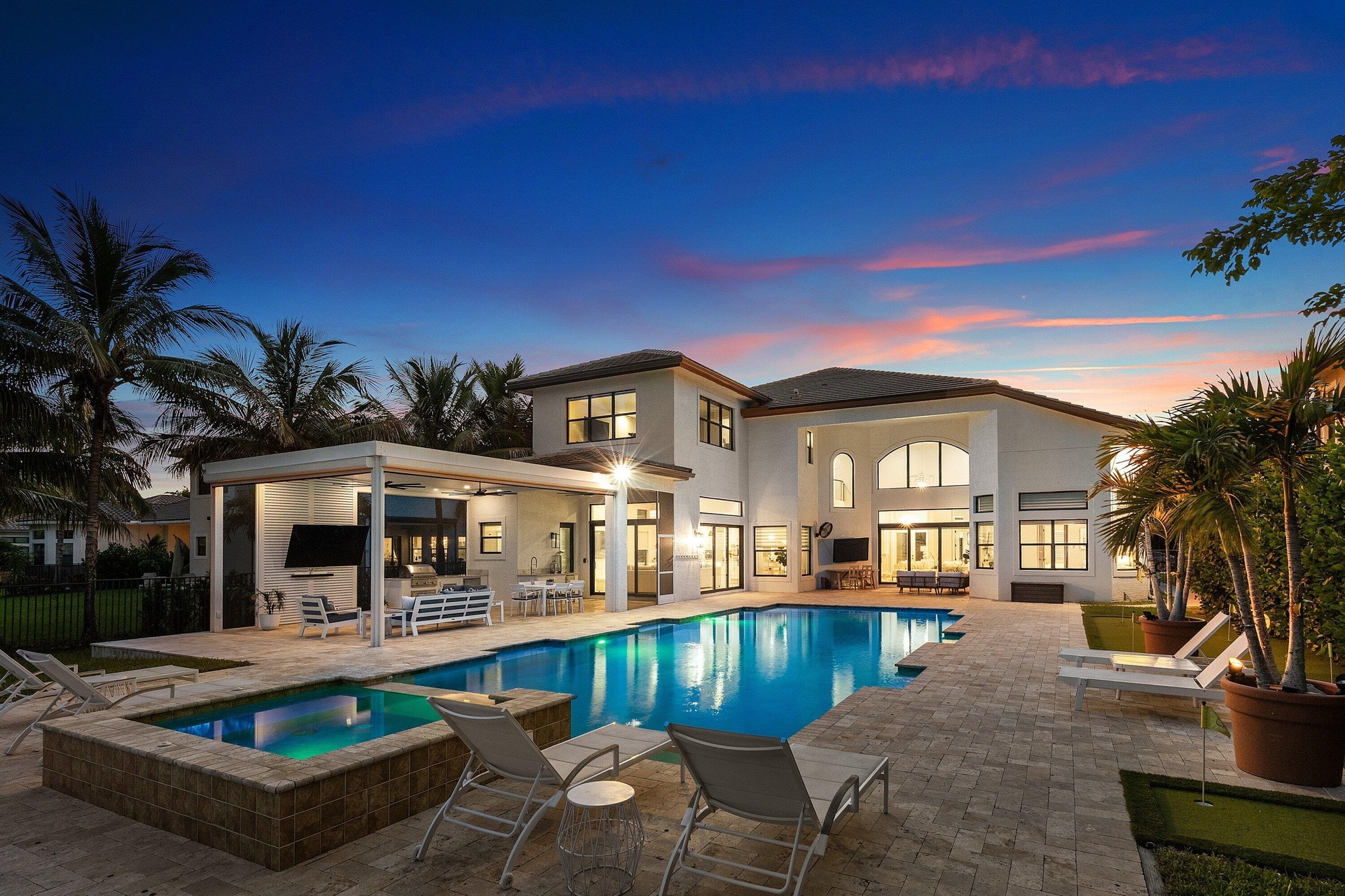 Resort Style Backyard
