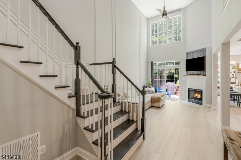 Soaring entrance foyer