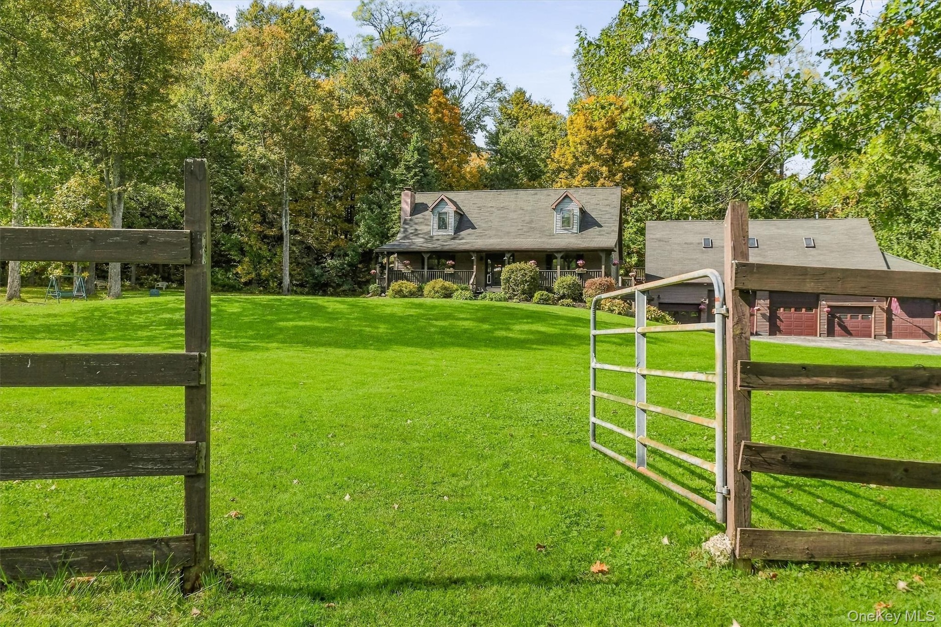 This property certainly has a country home feel.