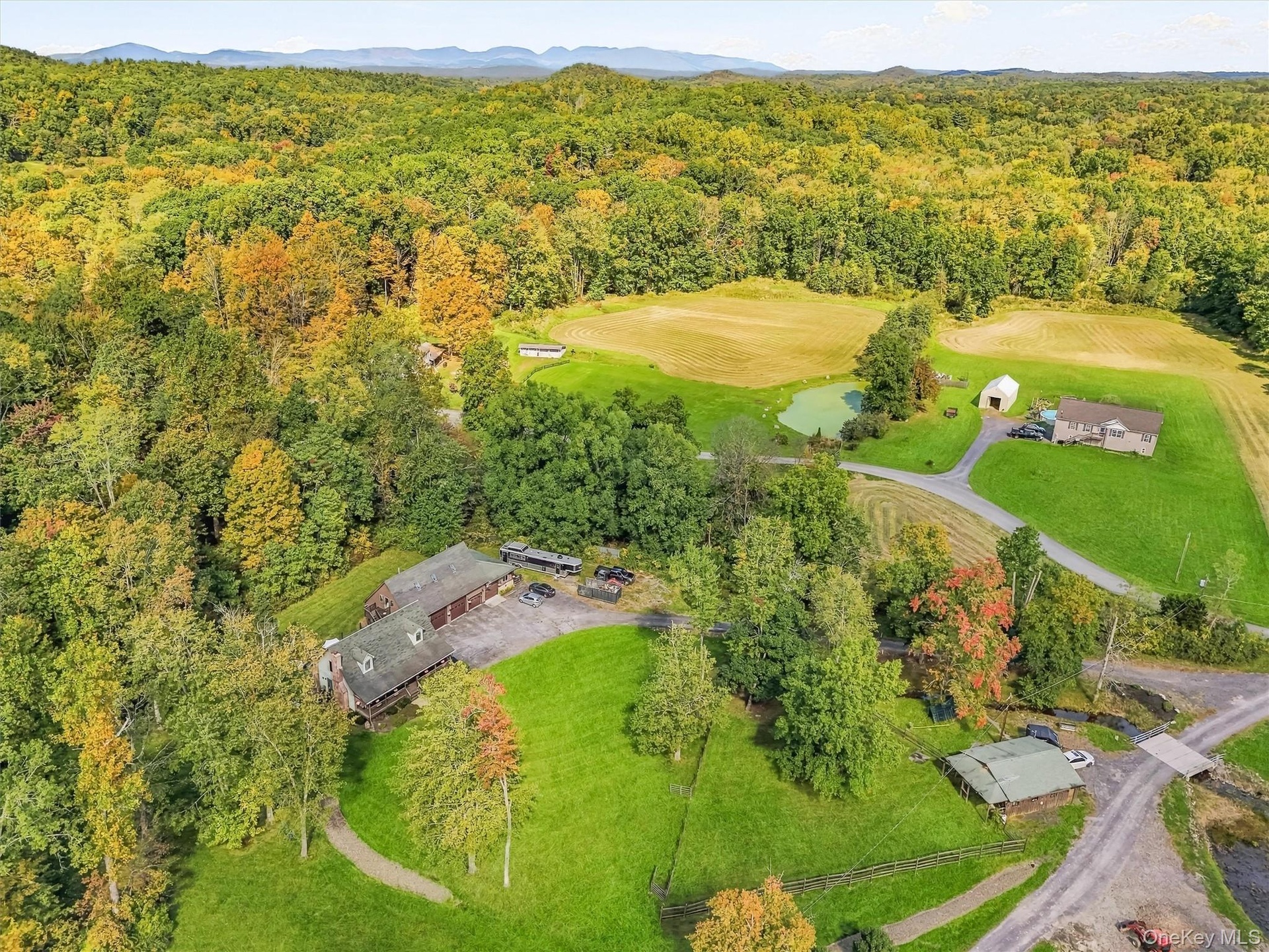 The neighborhood!  A beautiful setting in Rosendale, NY, a rural community in the New Paltz School District.