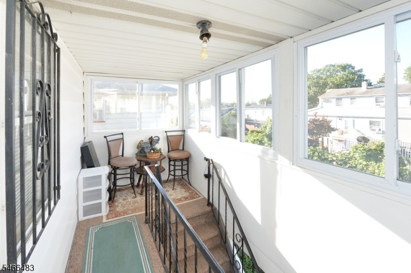 2nd floor enclosed porch