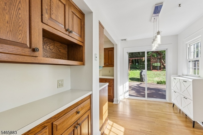 Eat in Kitchen to back deck