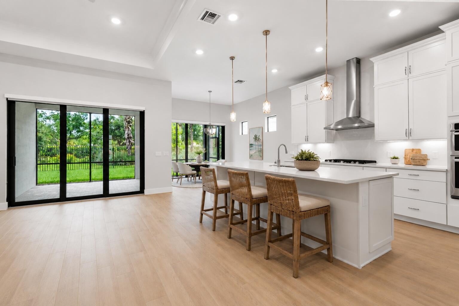AI Rendering AI Enhanced To display possible furniture layouts.