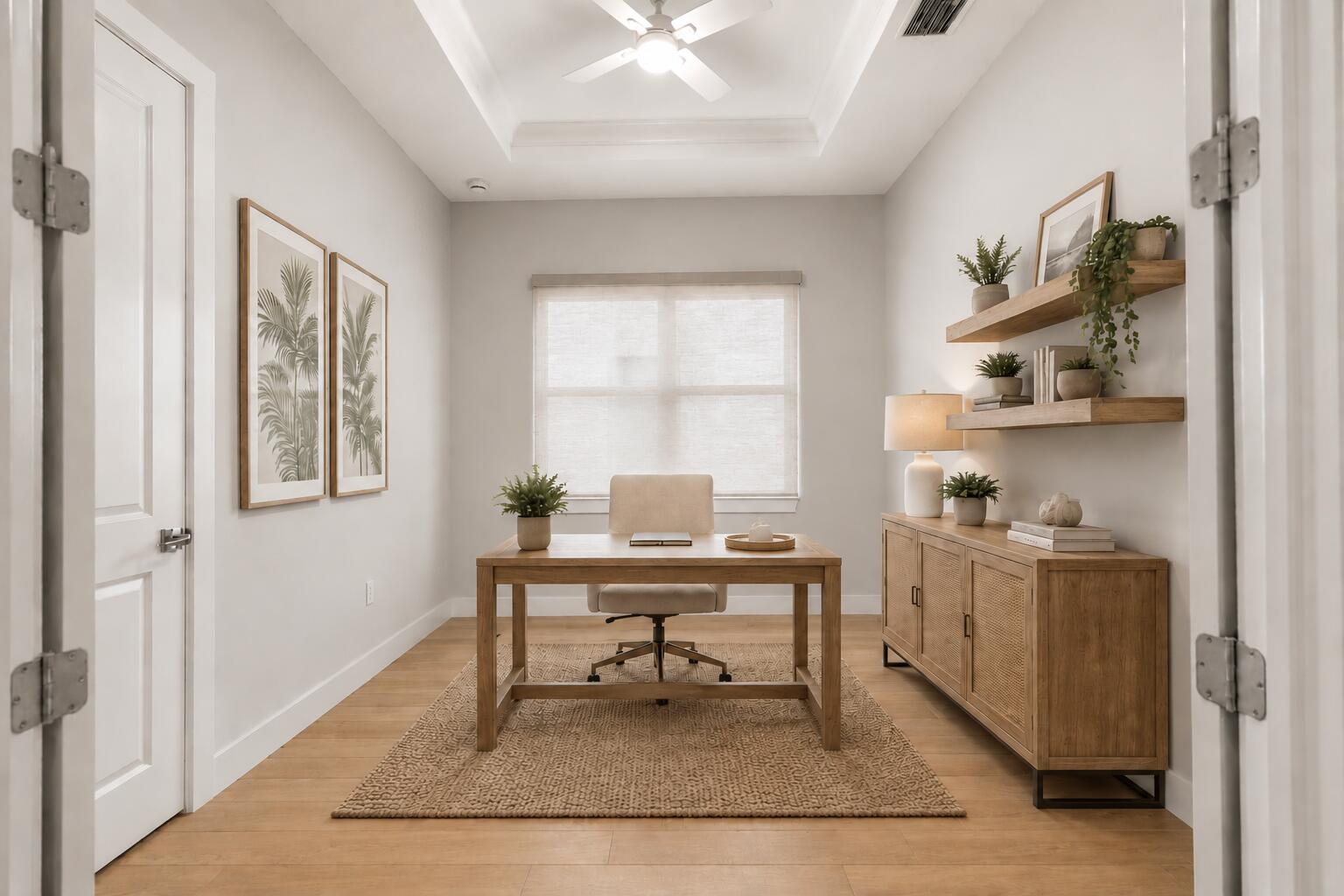 AI Rendering AI Enhanced To display possible furniture layouts.