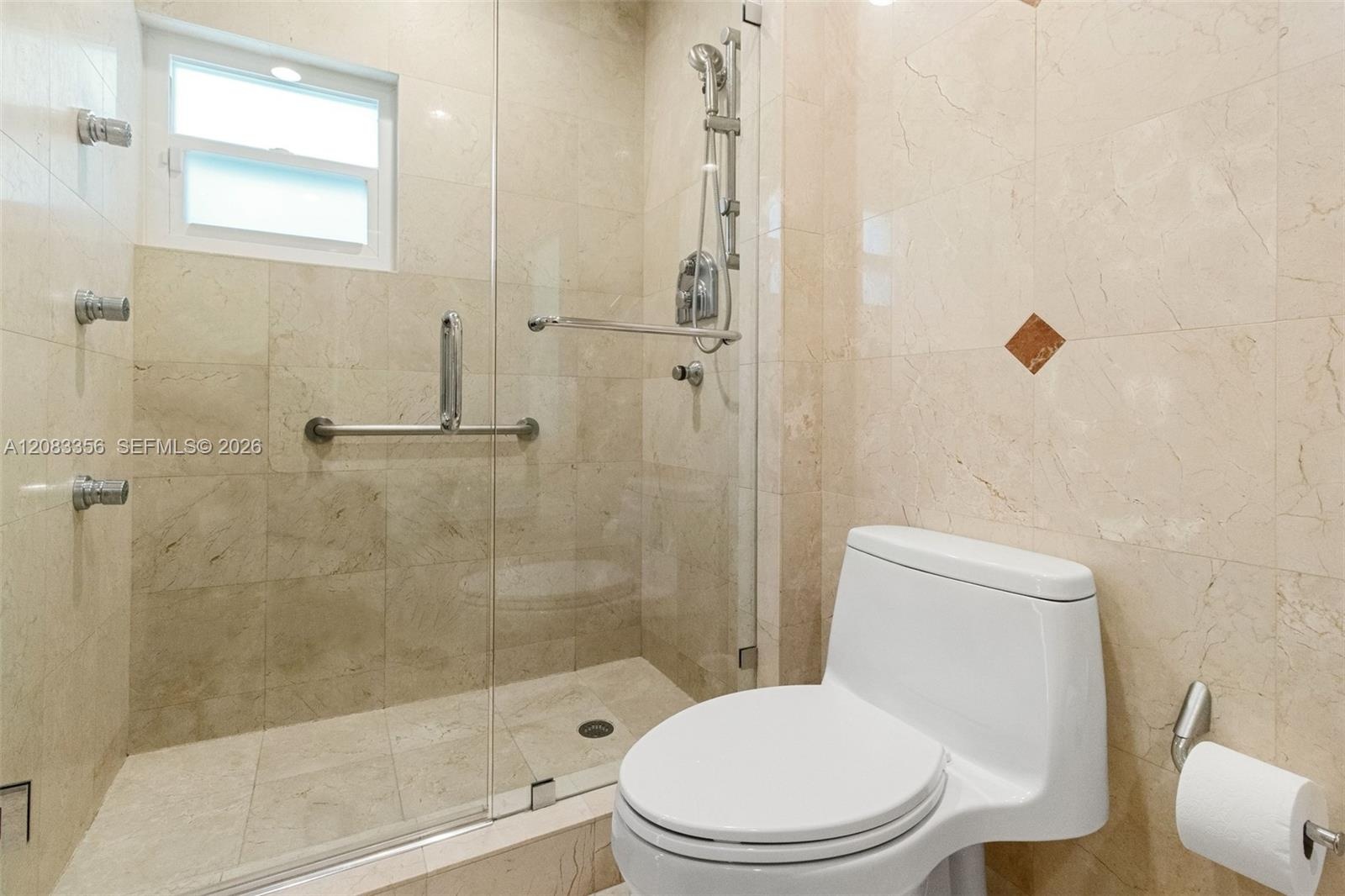 Primary Bathroom With Bathtub and Separate Shower