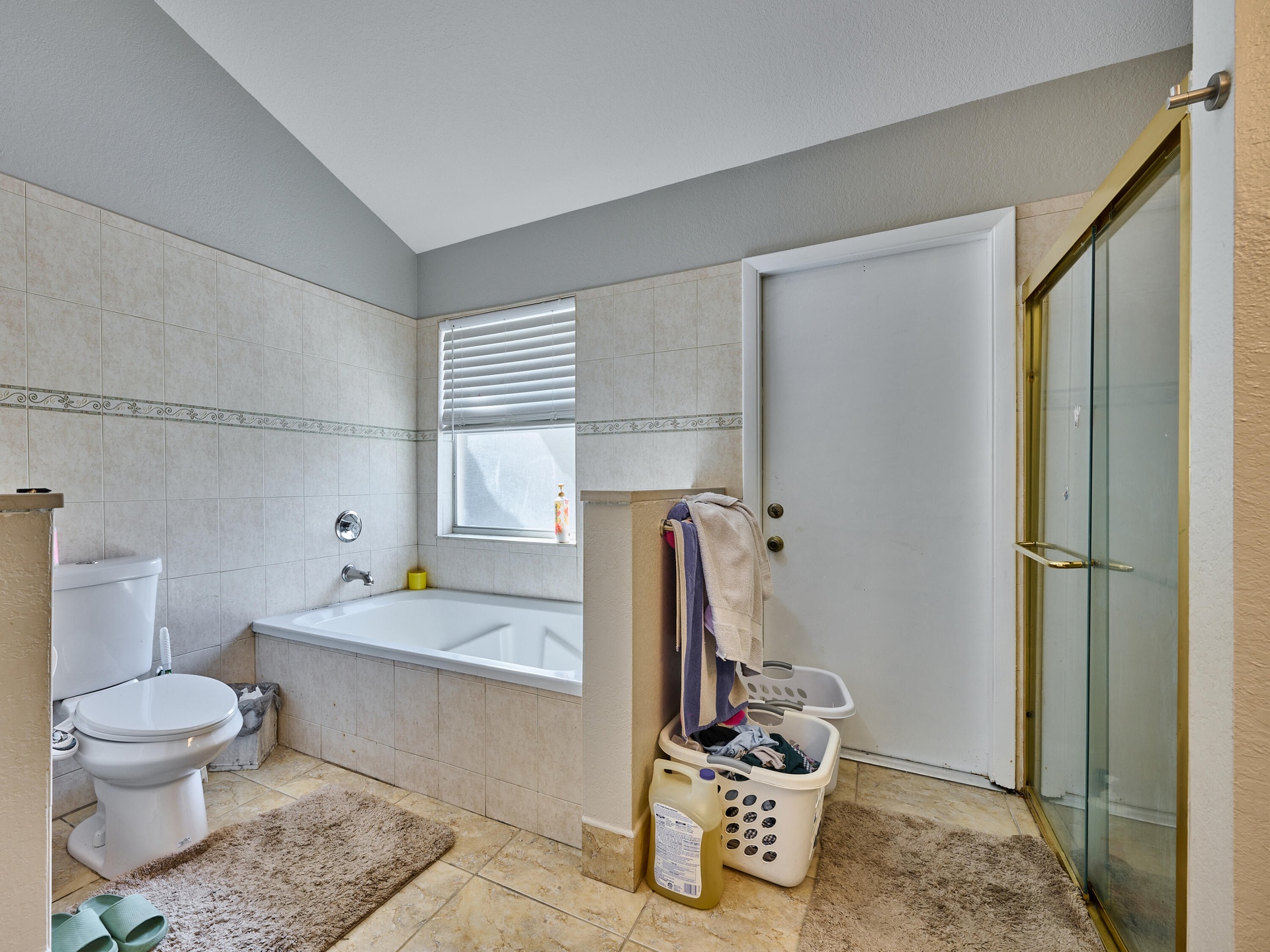 Spacious Primary Bathroom