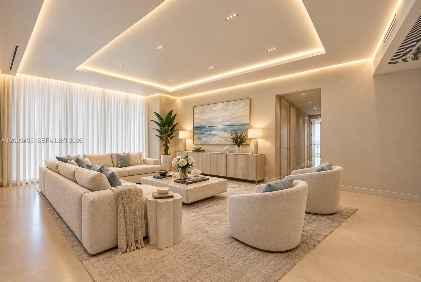 VIRTUALLY STAGED. Unit comes UNFURNISHED.