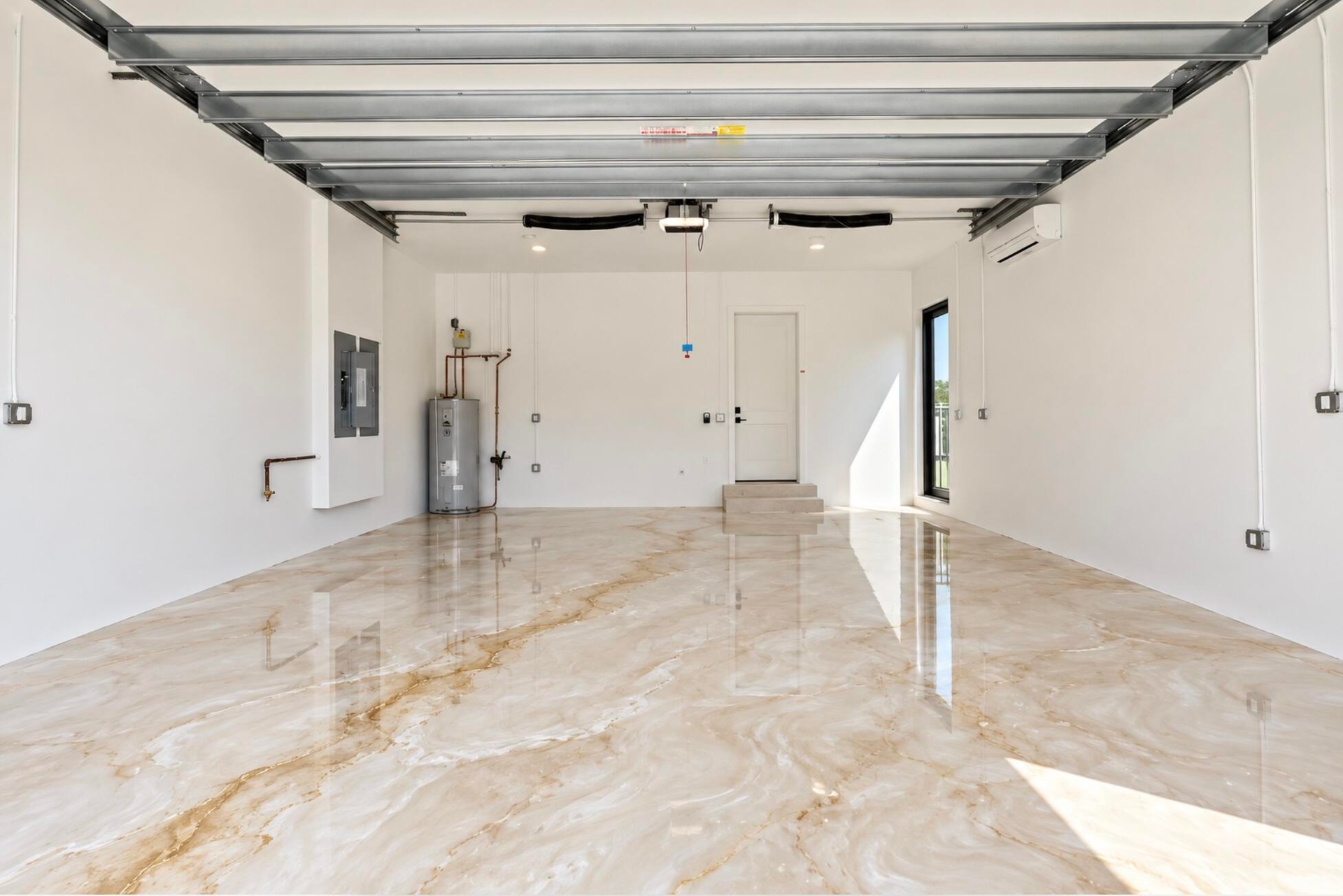 Garage floor is in process to look like this!