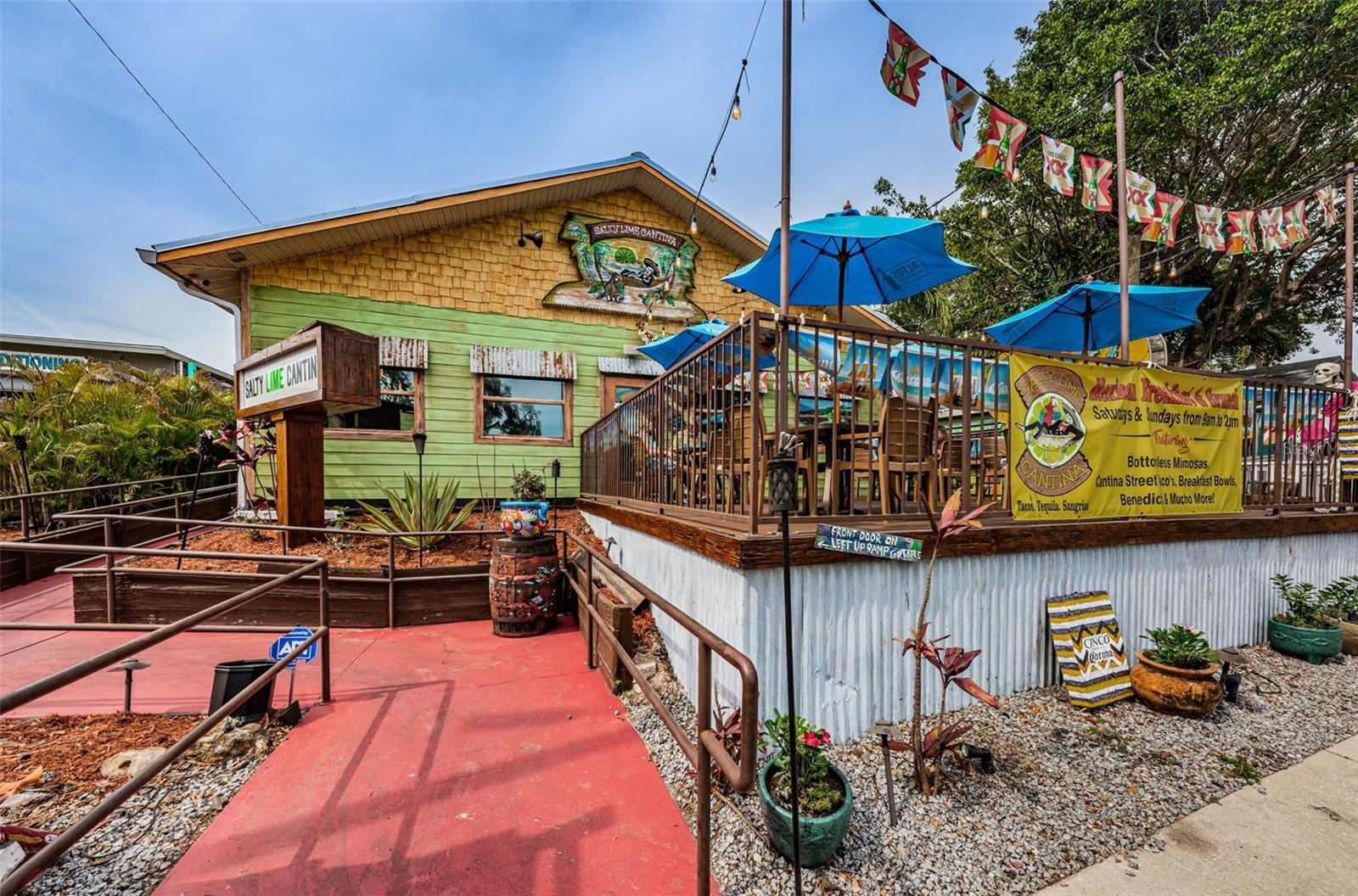 Walk to popular Mexican Restaurant